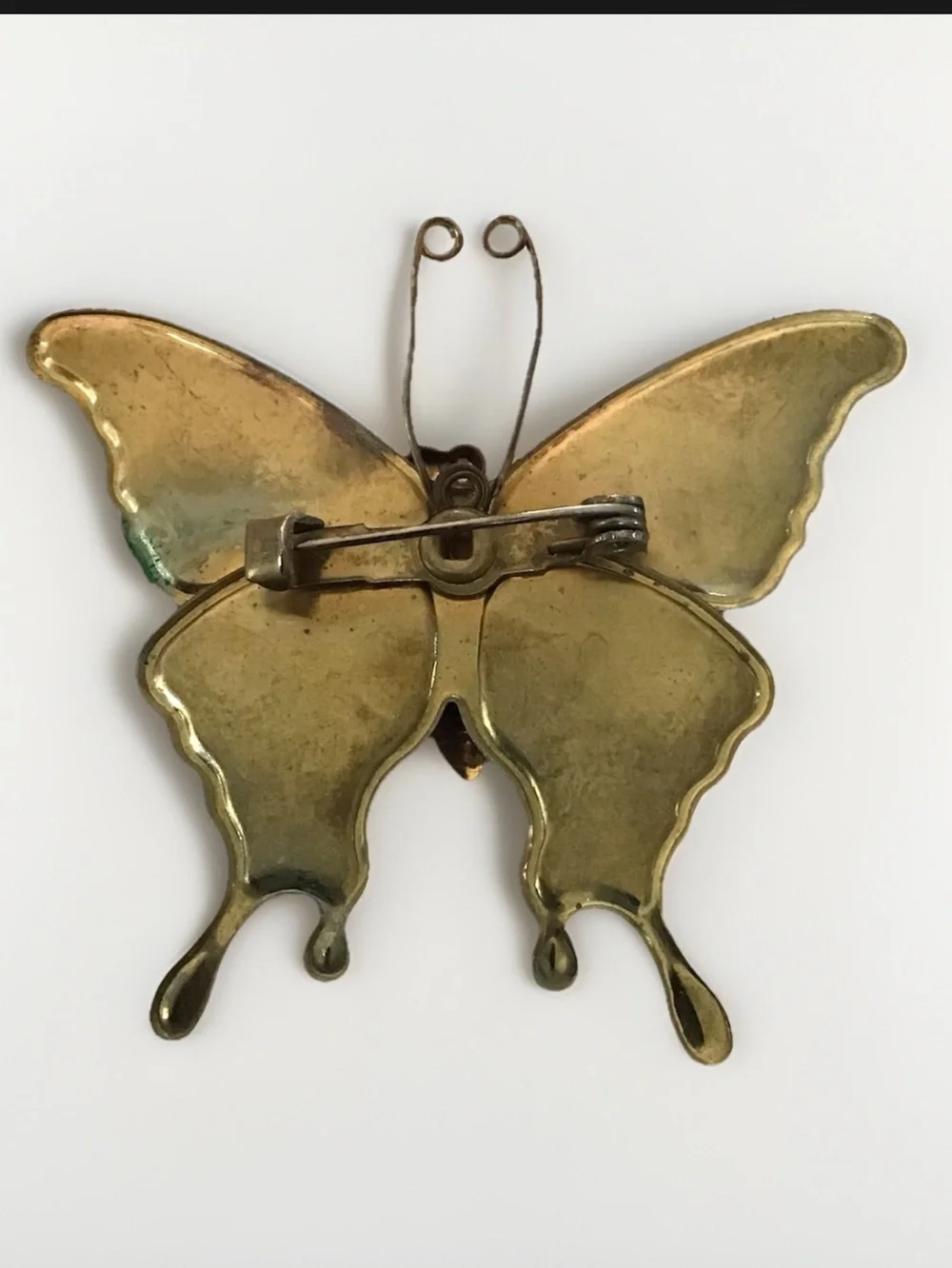Vintage 1970s Butterfly Brooch Mexico